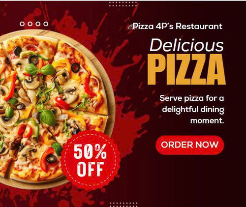 Seafood pizza_4P's Restaurant_Before 22:00